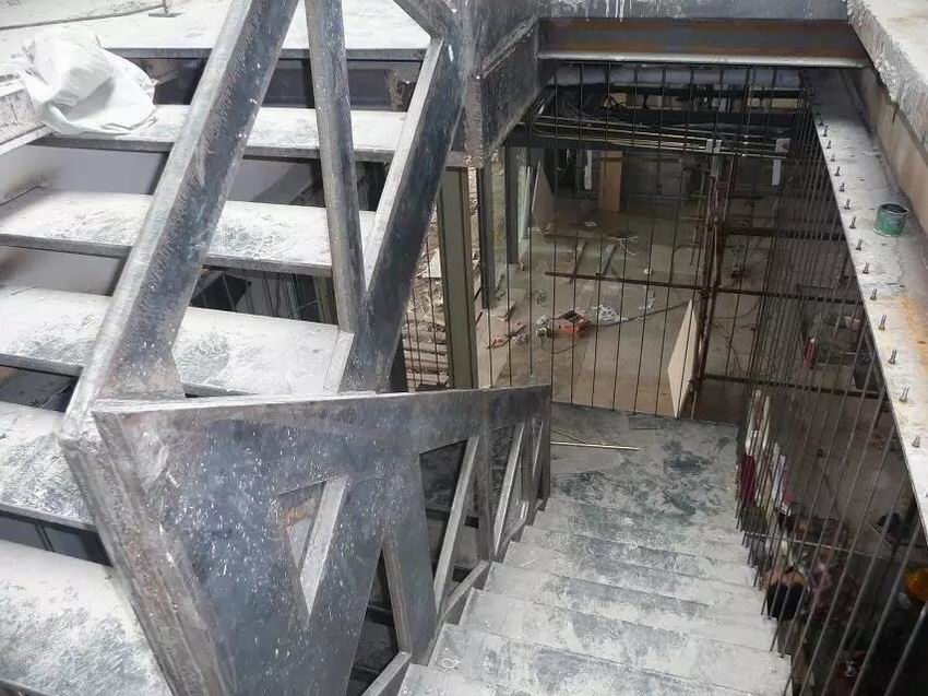 亦庄万科售楼处竖琴概念楼梯